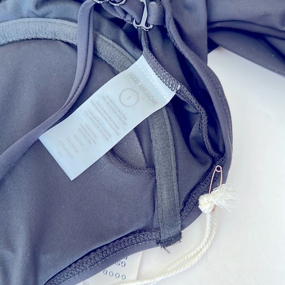 GOOD American Showoff One Piece Black Swimsuit Size (1) Small - Picture 8 of 11